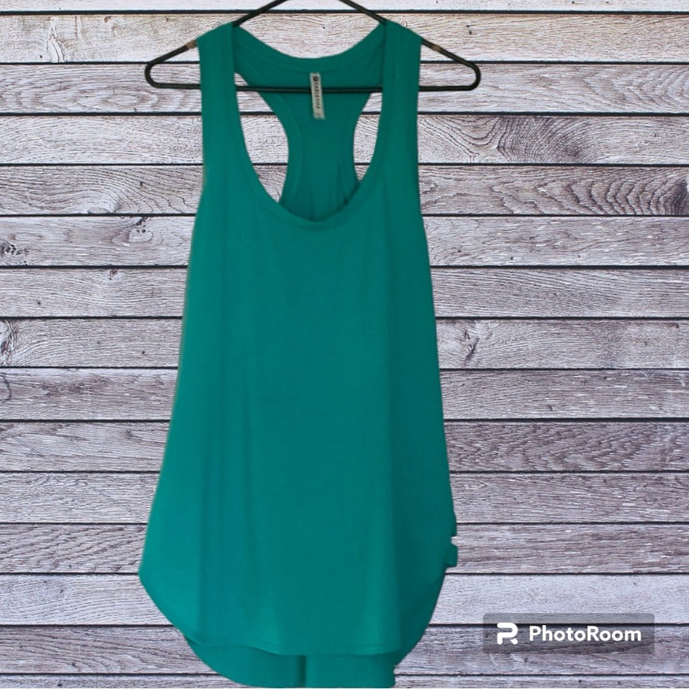 Fabletics Teal Tank Top